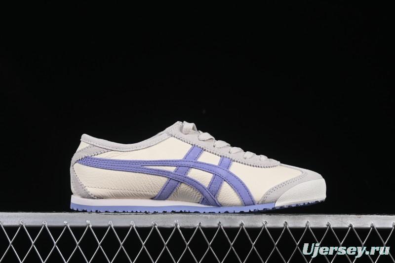 Onitsuka Tiger Mexico 66 Low-Top Leather Sneakers for Casual Running - 1183B391-102