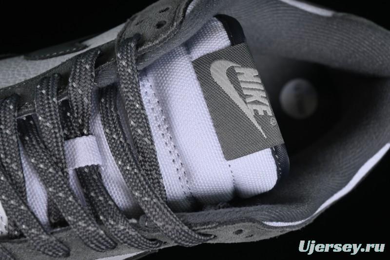 Nike Dunk Low SB Grey Gum Retro Skate Shoes with Suede Overlays - FV0389-100