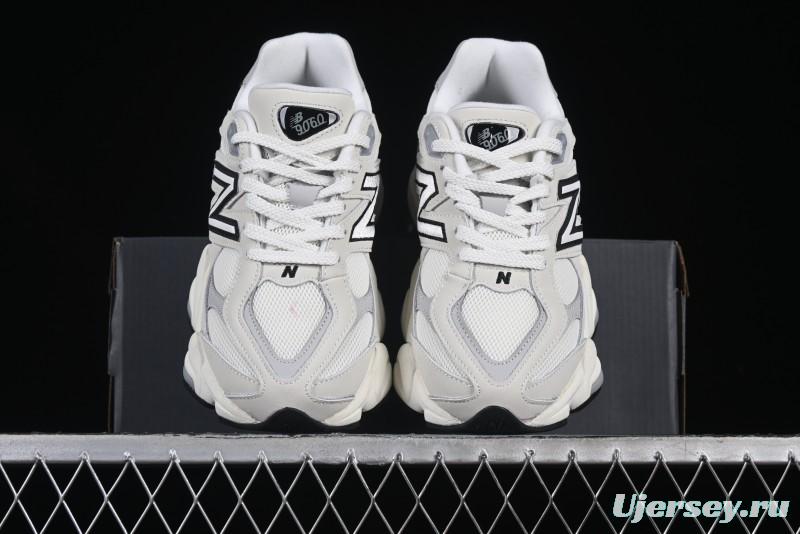 New Balance NB9060 Series Retro Casual Running Shoes with ABZORB Cushioning - U9060ZGF