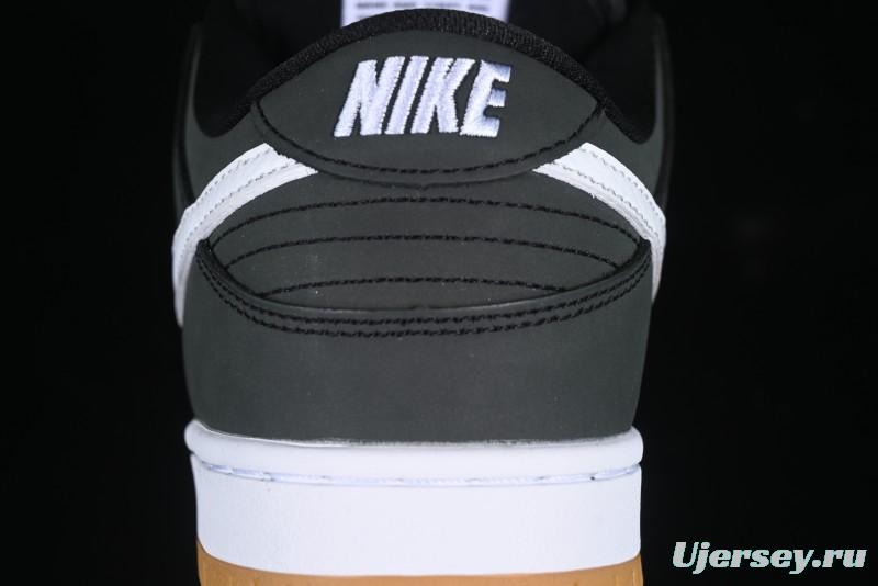 Nike SB Dunk Low Suede Black Skateboarding Shoes - CD2563-006