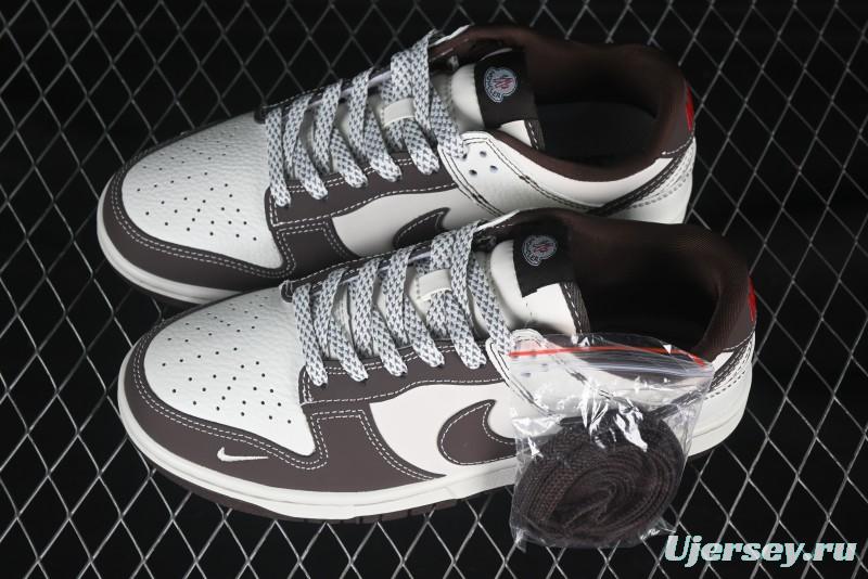 Nike SB Dunk Low Moncler Collaboration Anniversary High-End Customized Low-Top Casual Sneakers - AG3702-854