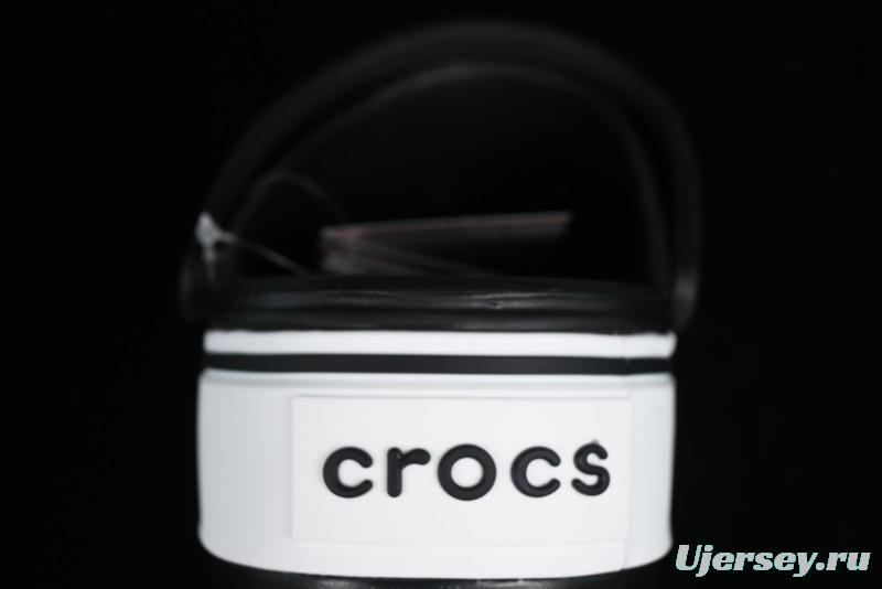 Crocs Crocband Platform Rainbow Comfortable Thick-Soled Clogs - B.D4