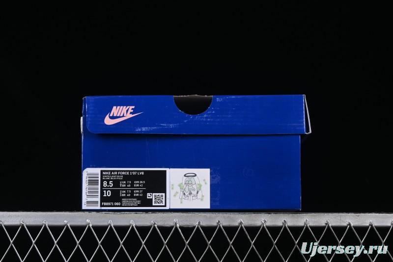 Nike Air Force 1'07 Low "Octopus Brother" SpongeBob Comic Series Squidward Middle East Casual Sneakers - FB8971-060