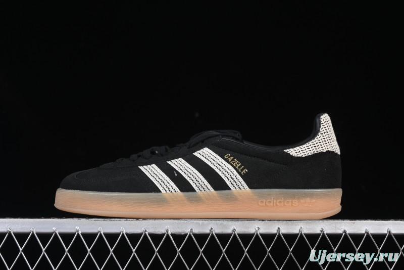 Adidas Originals Gazelle Indoor JI2755 Retro Casual Slip-Resistant Wear-Resistant Low-Top Sneakers - JI2755
