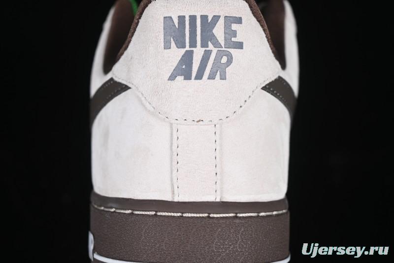 Nike Air Force 1 '07 Low Casual Sneakers with Full-Length Air Cushion - HQ3485-104