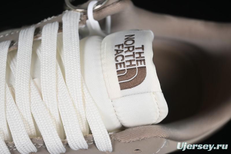 Nike Air Force 1 '07 Low The North Face Collaboration Light Brown Ghost Face Casual Sneakers - KK1988-065