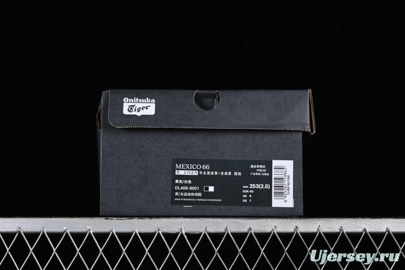 Onitsuka Tiger Mexico 66 Low-Top Leather Casual Running Shoes - DL408-9001