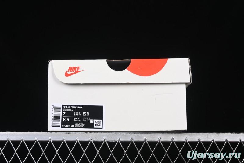 Nike Air Force 1 '07 Low UN Collaboration - Shadow Grey Pigskin Sneakers DF0188-018