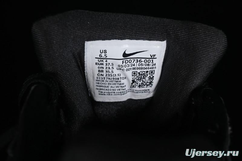 Nike Runtekk V2K Retro Low-Top Running Shoes with Cushlon Midsole and Anti-Slip Design - FD0736-001