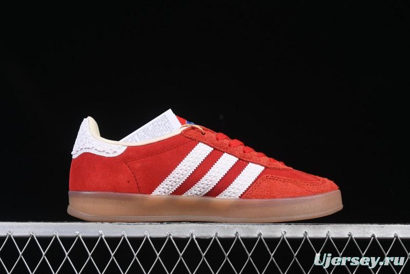 Adidas Originals Gazelle Indoor Retro Casual Slip-Resistant Wear-Resistant Low-Top Skate Shoes - IF1808