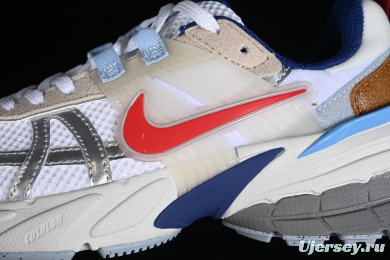 Nike Runtekk V2K Retro Low-Top Running Shoes with Cushlon Midsole and Anti-Slip Design - HF5724-061