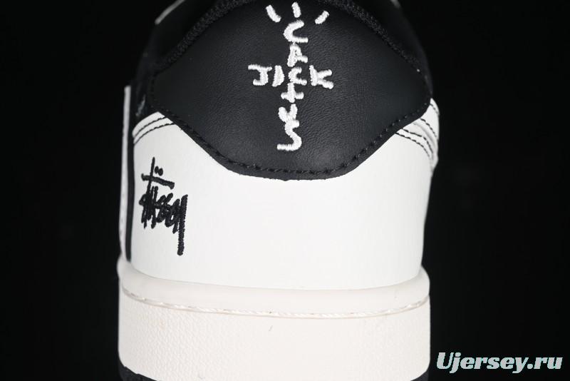 Nike Travis Scott x Fragment Design x Air Jordan 1 Low OG SP AJ1 Low Top Casual Sneakers - SJ2068-121