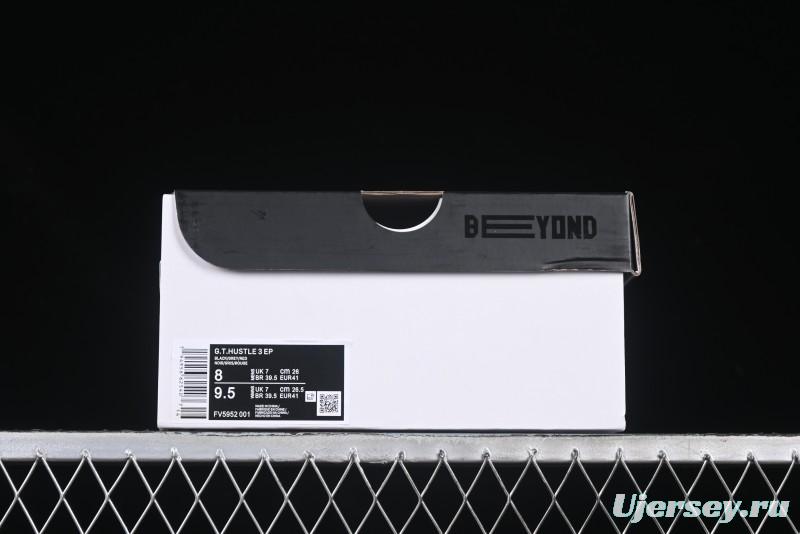 Nike Air Zoom G.T. Hustle 3 Basketball Shoes with Responsive Cushioning and Breathable Design - FV5952-001