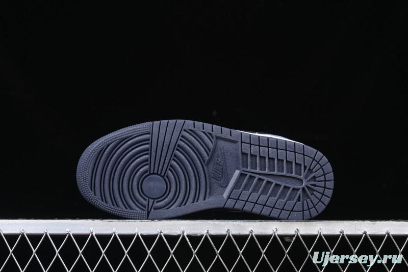 Nike Air Jordan 1 Low AJ1 Haze Purple Casual Sneakers - 553558-145