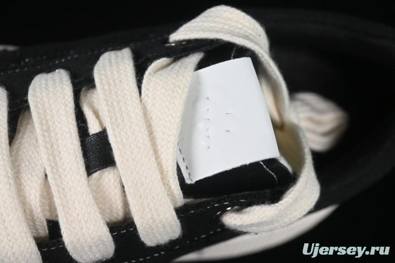 Shoot Brand Resonance Black Plum Retro Comfort Leather Anti-Slip Elevated Low-Top Casual Skate Shoes - AJD4