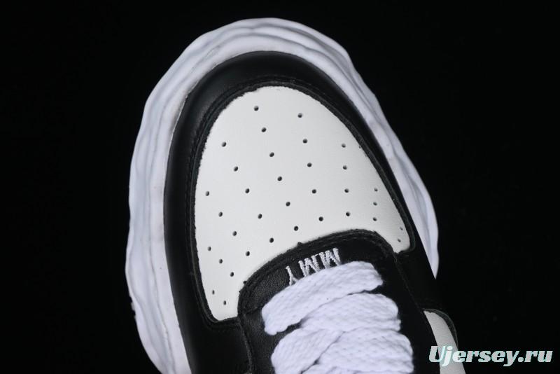 MMY Wayne Original Sole Leather Low Sneaker with Deconstructed Ice Cream Sole - W.E5