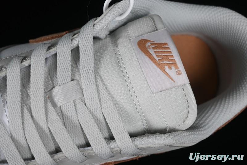 Nike Dunk Low SB Casual Sneakers in Phantom/Khaki Colorway - FJ4188-001