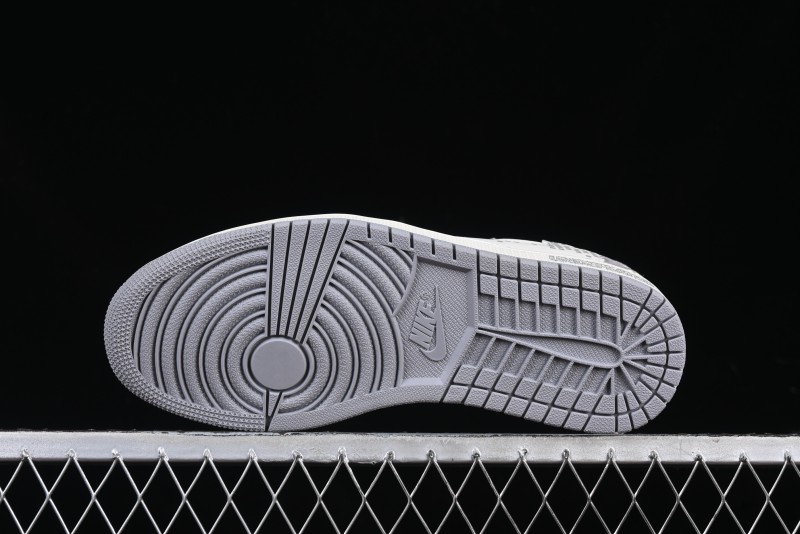 Nike Travis Scott x Fragment Design x Air Jordan 1 Low OG SP AJ1 Retro Casual Sneakers - DM7866-048