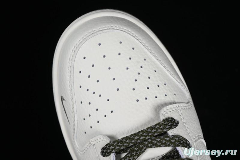 Nike SB Dunk Low Collaboration Triple Swoosh Military Green Low-Top Casual Skateboarding Shoes - NK5639-323