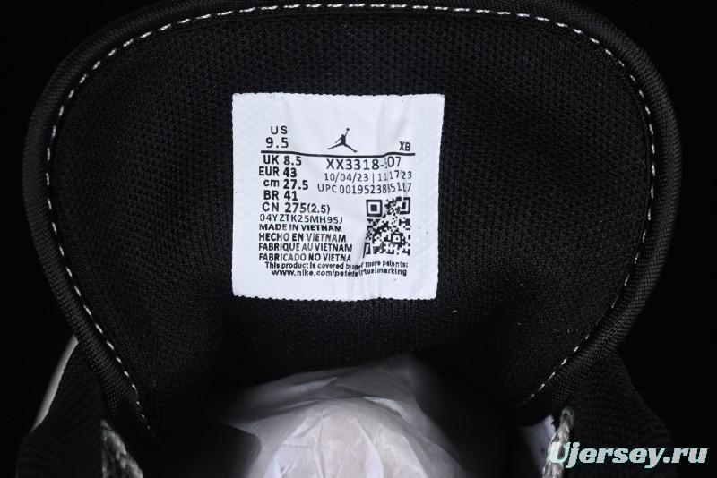 Nike Air Jordan 1 Low AJ1 Stussy White Black Leather Retro Basketball Shoes - XX3318-507