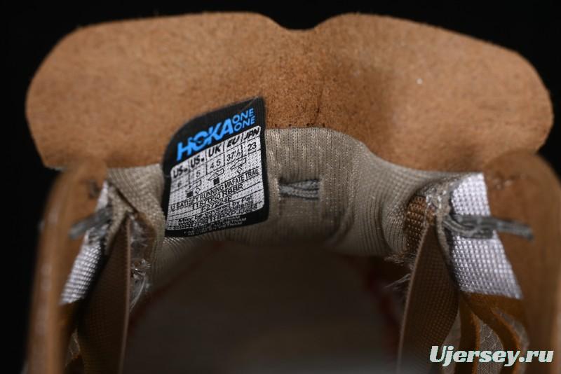 HOKA ONE ONE Satisfy Running Mafate Trail Low-Cut Cushioned Outdoor Hiking Shoes - 1157050 RBBR