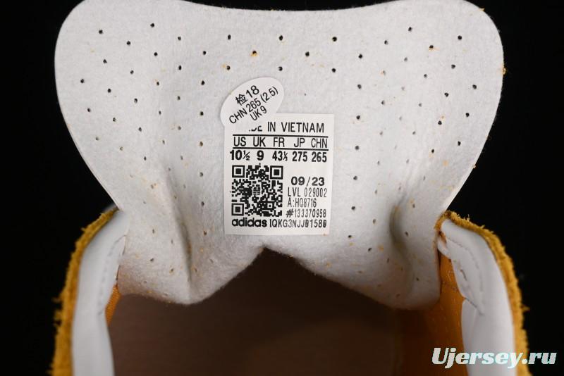 Adidas Originals Gazelle Indoor Retro Casual Sneakers with Slip-Resistant and Durable Low-Top Design - HQ8716