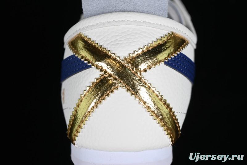 Onitsuka Tiger Mexico 66 Low-Top Leather Sneakers for Casual Running - D507L-0152