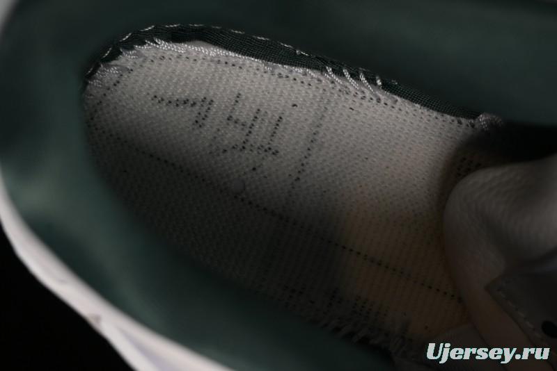 Nike Air Jordan 4 Retro Sneakers with Oxidized Green Accents and Visible Air Cushion - AQ8138-103