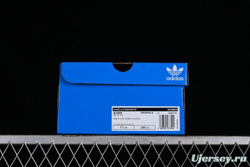 Adidas Originals Gazelle Indoor Retro Casual Slip-Resistant Wear-Resistant Low-Top Sneakers - IE2959