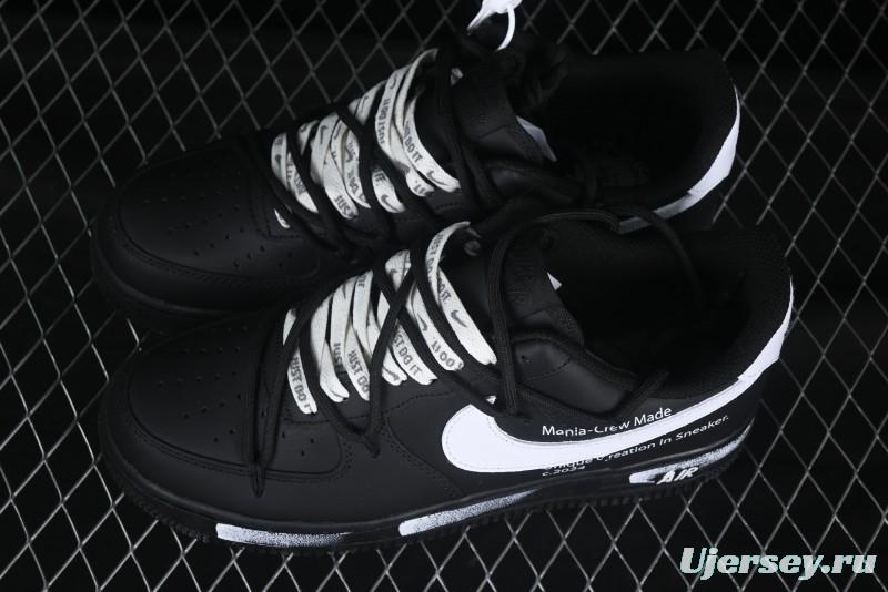 Nike Air Force 1'07 Low High Street Off-White Style Casual Sneakers - ZH0316-059