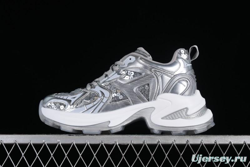 GG-CC Casual Sandals with Asymmetric Design and Cool Functional Style - 70119-3 Silver