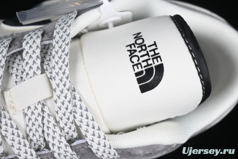 Nike Air Jordan 1 Low AJ1 The North Face Collaboration - Grey Black Toe Retro Basketball Shoes - XX3318-512