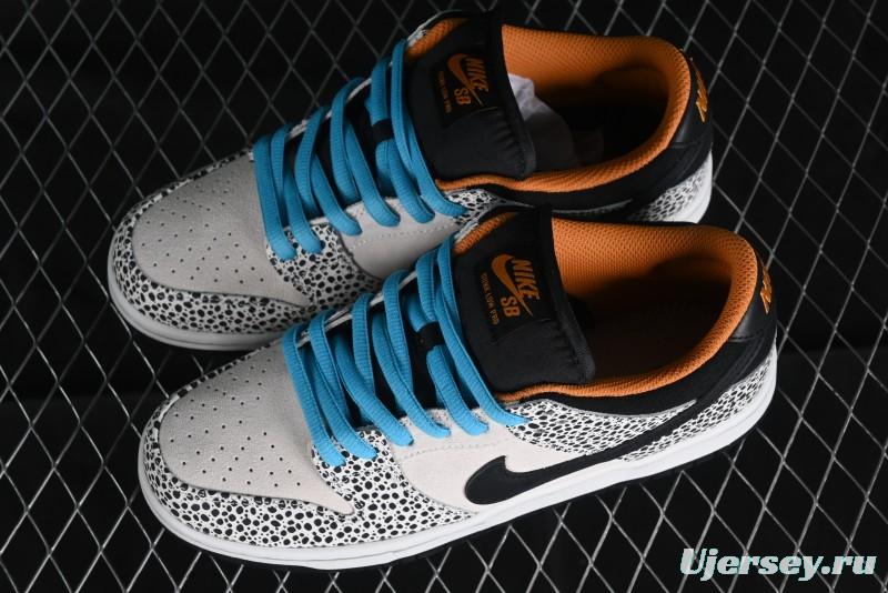 Nike SB Dunk Low Safari "Olympics" Stone Pattern SB Low Top Casual Sneakers - FZ1233-002