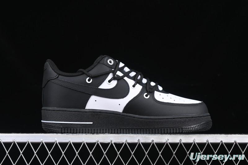 Nike Air Force 1 '07 Low Panda Smiley Low-Top Casual Sneakers - CV9879-542