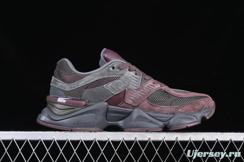New Balance 9060 Retro Casual Running Sneakers with ABZORB Cushioning Technology - U9060BCG