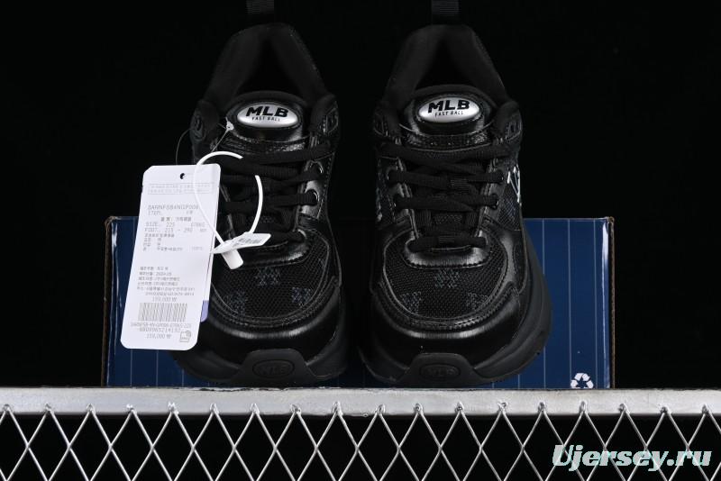 New York Yankees NY MLB Fast Ball Classic Monogram 24SS Retro Casual Running Shoes - 3ARNFSB4N07BKS