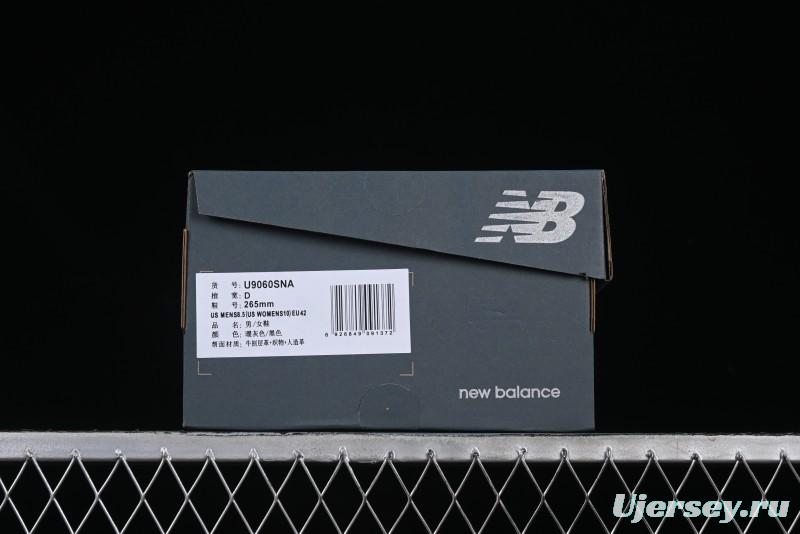 New Balance NB9060 Series Retro Casual Running Shoes with ABZORB Cushioning - U9060SNA
