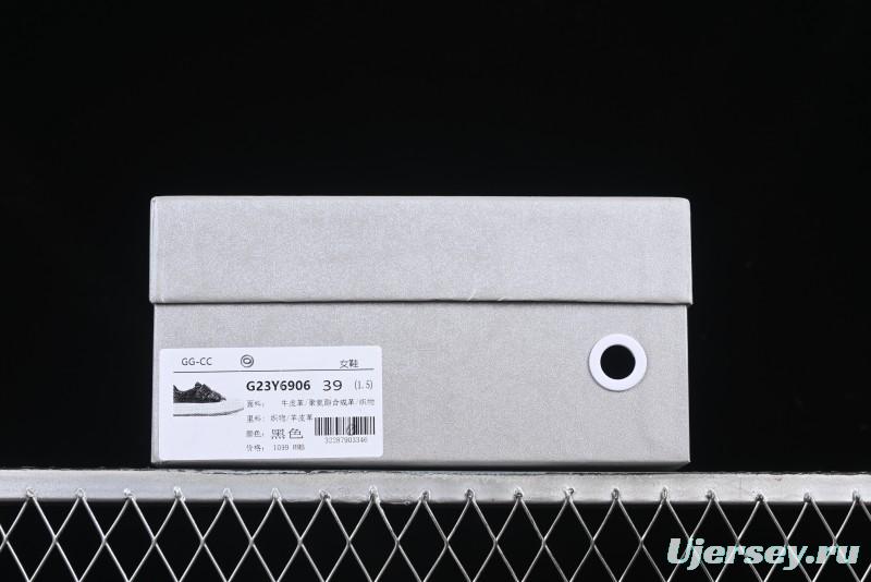 GG-CC Star Same Style Platform Sneakers with Hook and Loop Closure - G23Y6906