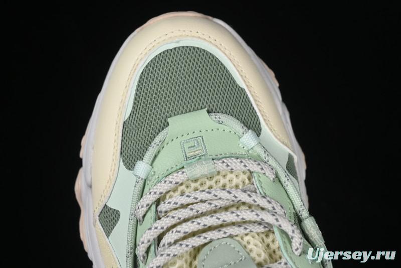 Fila Fusion Retro Mars Running Shoes with Lace-Up Design and Cushioned Sole - F12W422103FMB