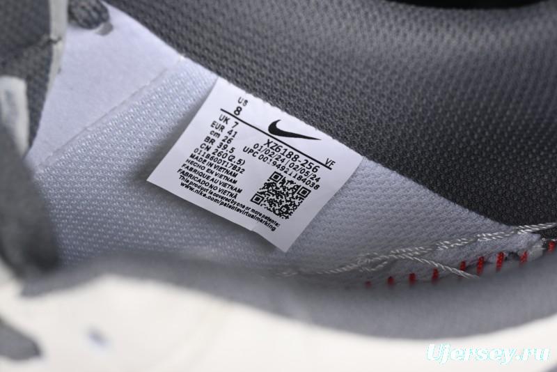 Nike Air Force 1 '07 Low Stussy Collaboration - Grey Swoosh Casual Sneakers - XZ6188-256