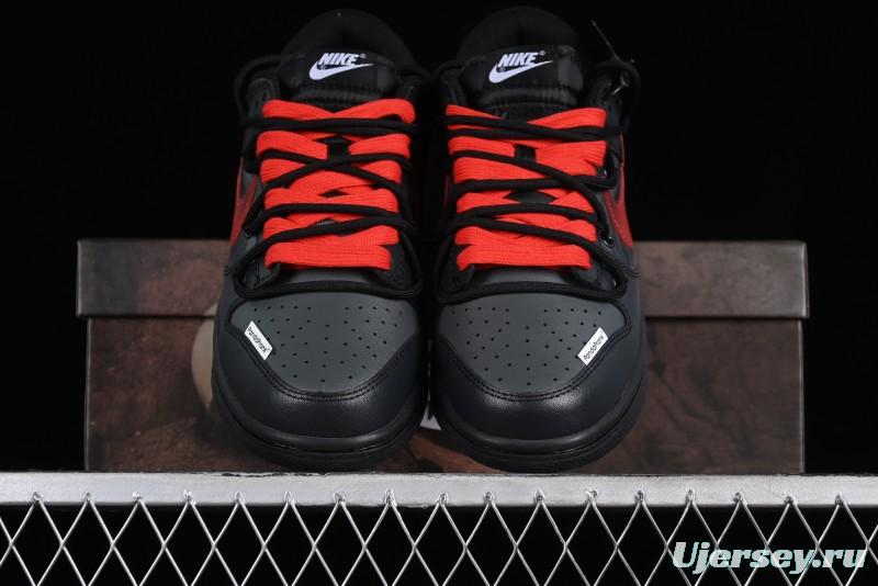 Nike Dunk Low Panda Prank Universe Exploration - Boundless Abyss Cool Black SB Strap Low Top Casual Skate Shoes - DV0831-002
