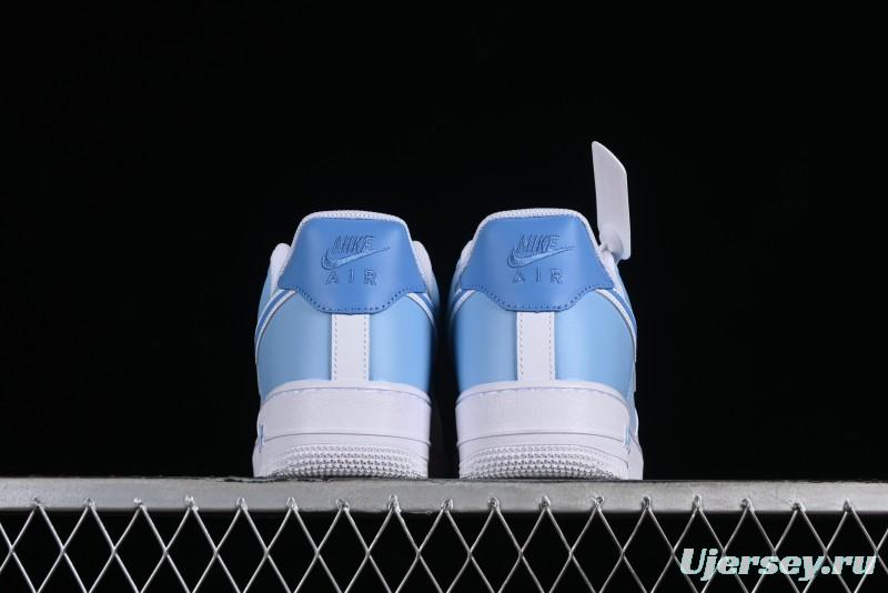 Nike Air Force 1 '07 Low Triple Color Gradient Minimalist Hand-Drawn Casual Sneakers - CW2288-951
