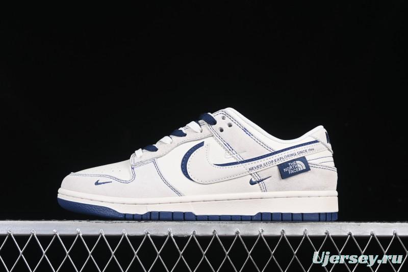 Nike SB Dunk Low The North Face Collaboration Anniversary High-End Custom Low-Top Casual Skate Shoes - DM6868-023