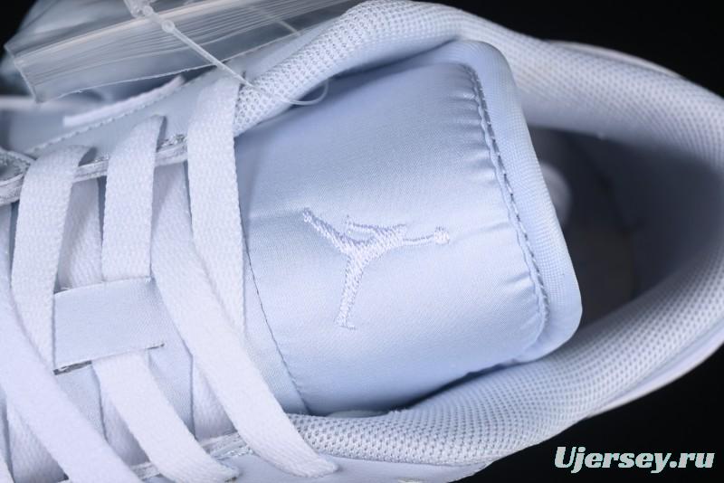 Nike Air Jordan 1 Low Casual Sneakers in Light Blue - FV8486-400