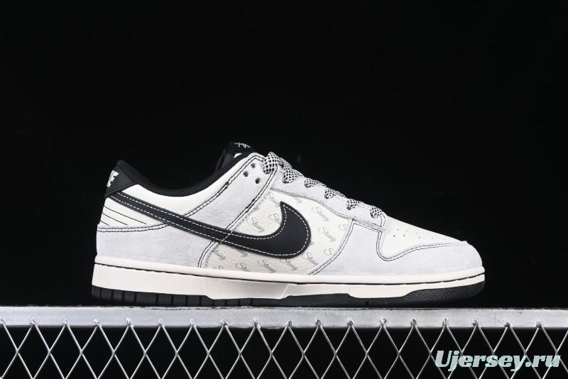 Nike SB Dunk Low Supreme Collaboration Anniversary Custom Low-Top Casual Sneakers - YX5066-220
