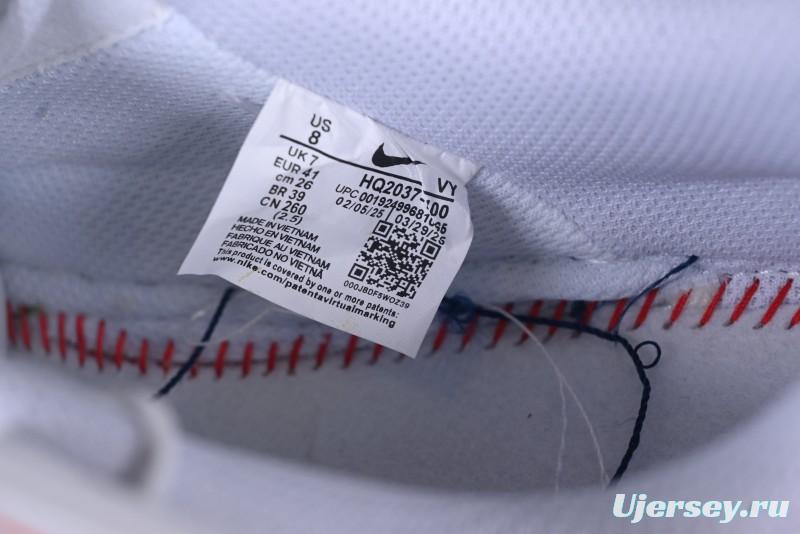 Nike Air Force 1'07 Low Casual Sneakers with Full-Length Air Cushion - HQ2037-100