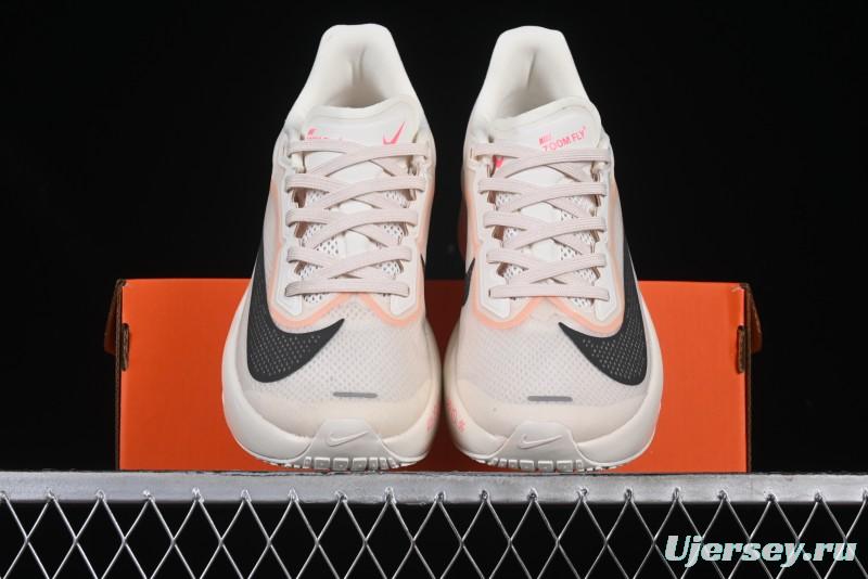 Nike Zoom Fly 6 Lightweight Responsive Running Shoes with Flyknit and React Technology - FN8455-102