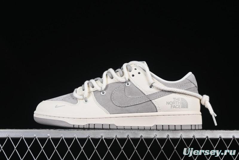 Nike SB Dunk Low The North Face Collaboration Anniversary Edition Custom Low-Top Casual Skate Shoes - YC5066-261