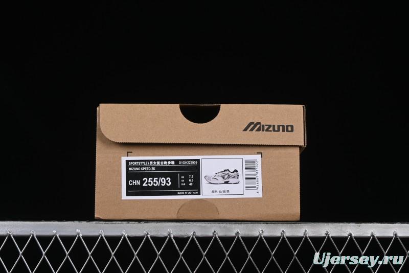 Mizuno Speed 2K Breathable Low-Top Casual Running Shoes with Synthetic Leather - D1GH222909