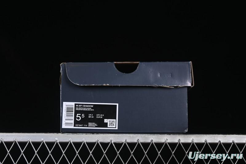 Nike Air Force 1 Shadow Lightweight Elevated Low-Top Sneakers - DZ1847-114
